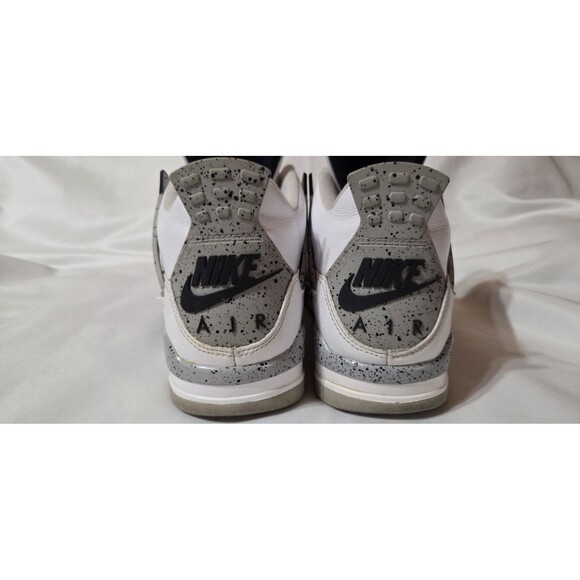 Air Jordan 4 Retro OG White Cement 2015  Size 8 Pre Owned 840606-192 In Box Tag main image 9